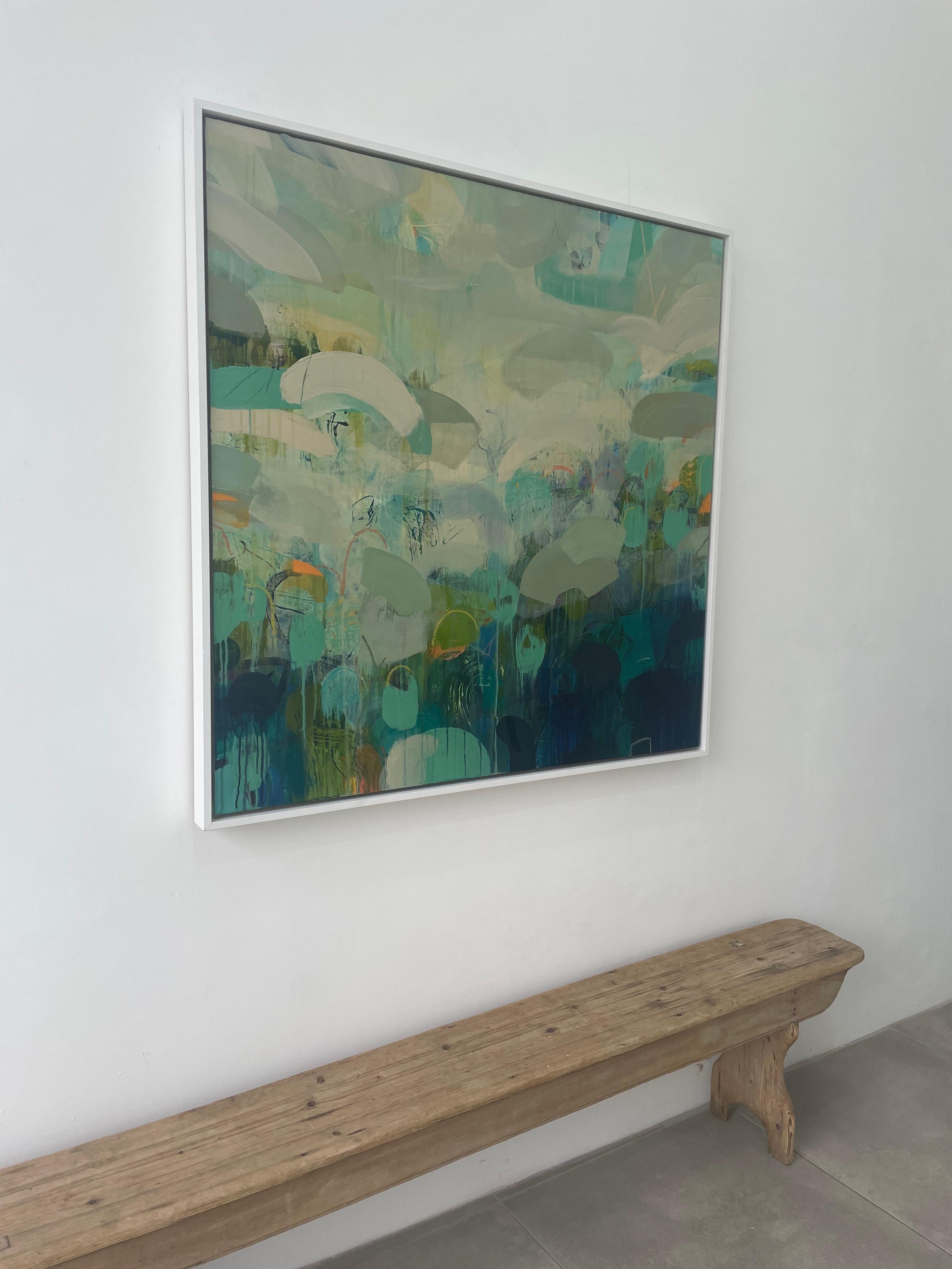 Blue Bonnet Daze - Painting di Lisa Henshall