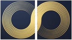 Lisa Hunt - Infinity Diptych Infinity Diptych