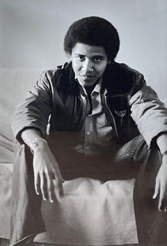 Vintage "Barack Obama, Occidental College, No. 15" Lisa Jack, President Photography