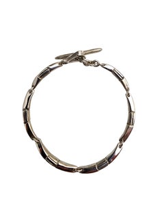 Lisa Jenks Sterling Silver Link Station Bracelet #25351