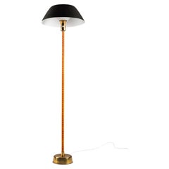Lisa Johansson-Pape, 1950s brass floor lamp "Ihanne" for ORNO, Finland