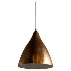 Lisa Johansson-Pape, 1950's brass pendant for ORNO