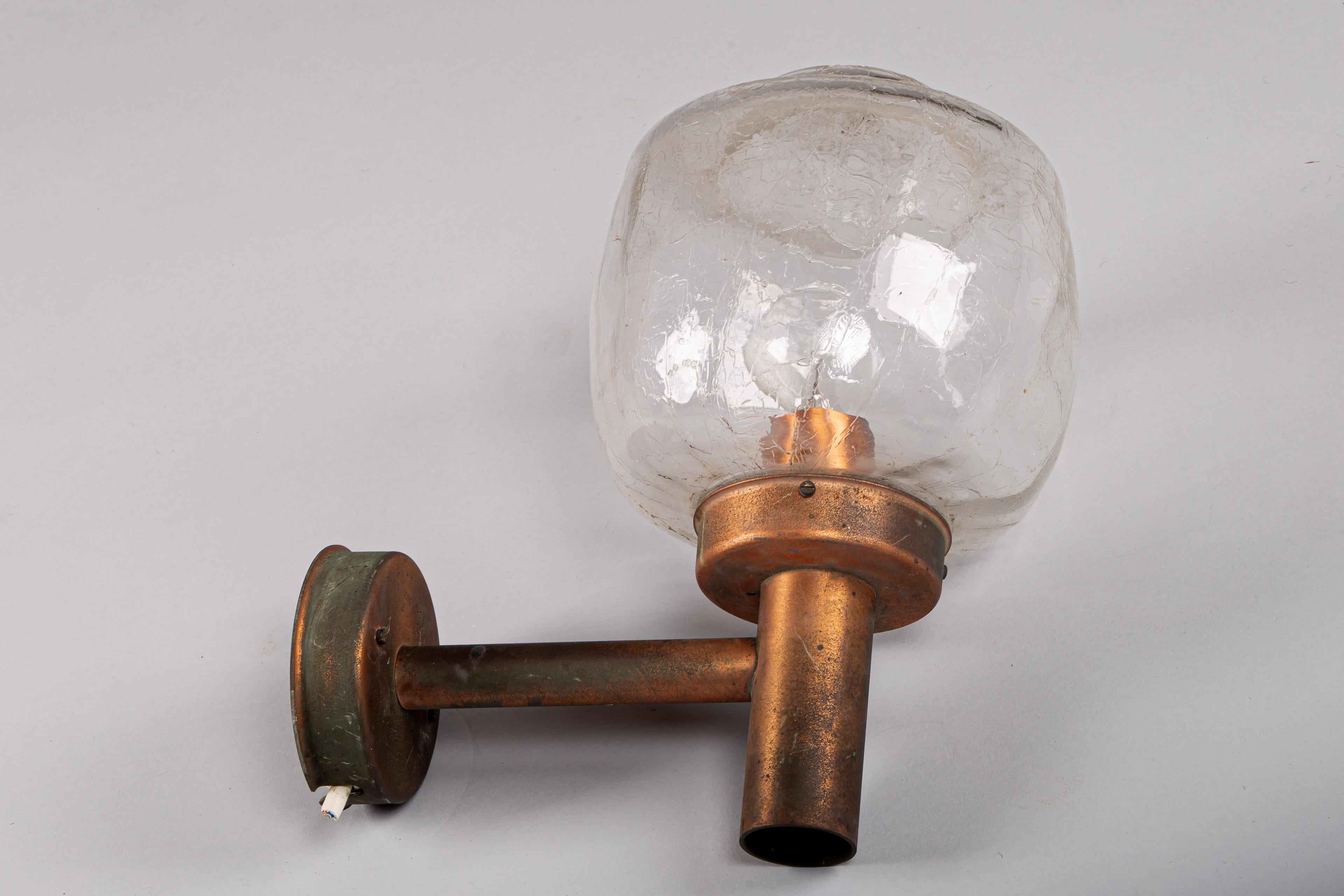 Lisa Johansson-Pape, 1950's copper outdoor lamp for ORNO For Sale 4