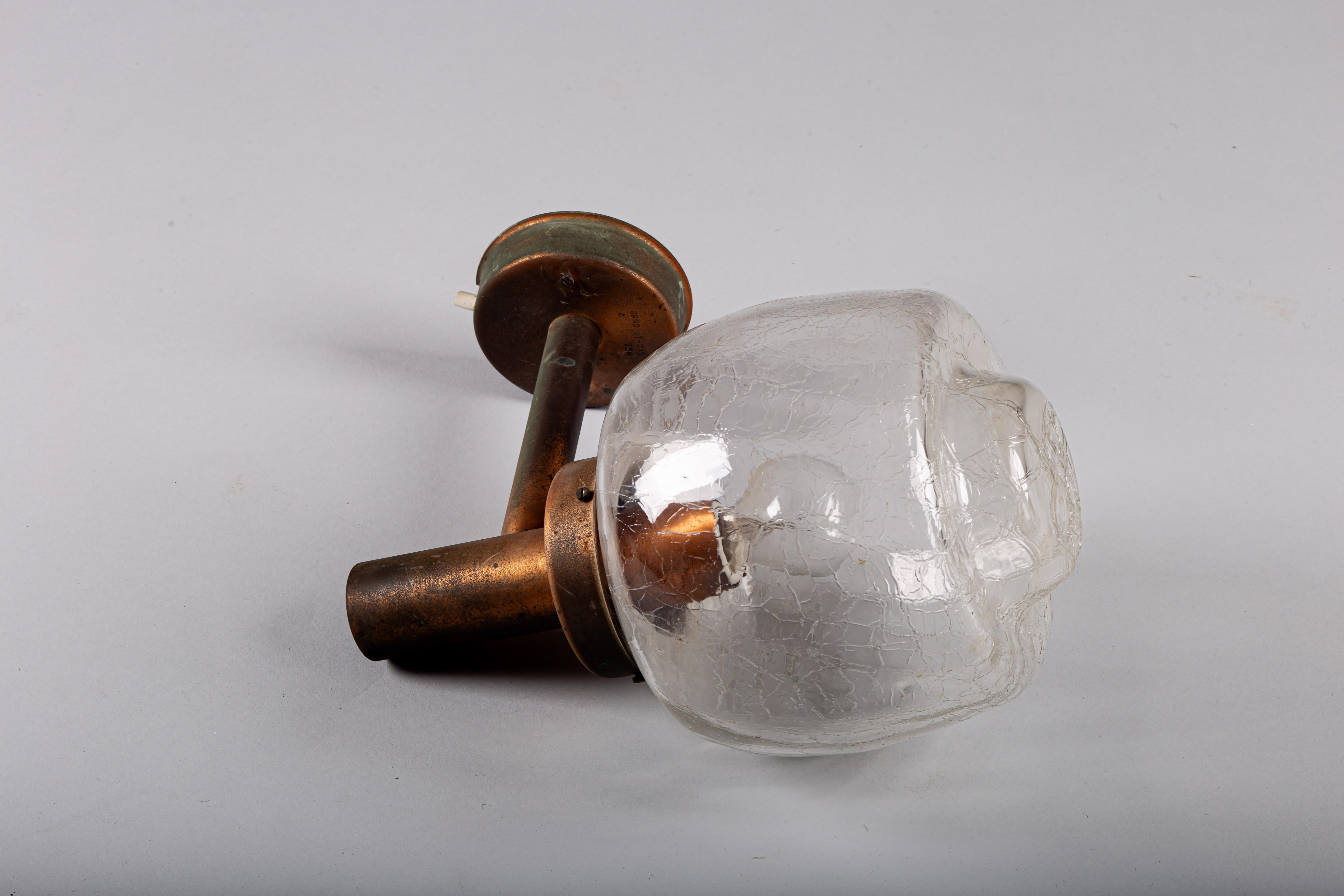 Lisa Johansson-Pape, 1950's copper outdoor lamp for ORNO In Good Condition For Sale In Turku, Varsinais-Suomi