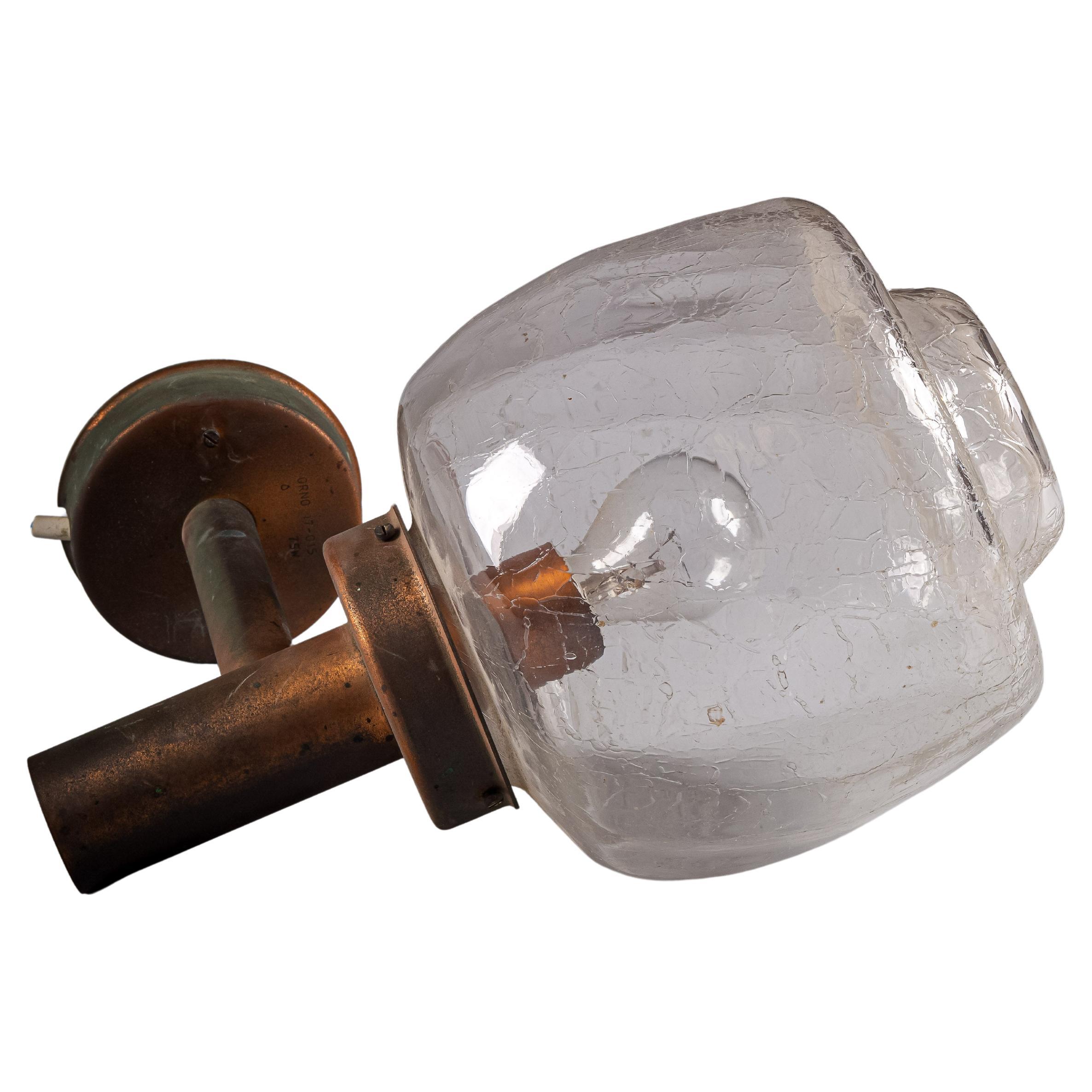 Lisa Johansson-Pape, Kupfer-Außenlampe aus den 1950er Jahren für ORNO