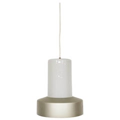 Lisa Johansson-Pape 61-013 Glass and Metal Pendant Light for Orno, Finland, 1961