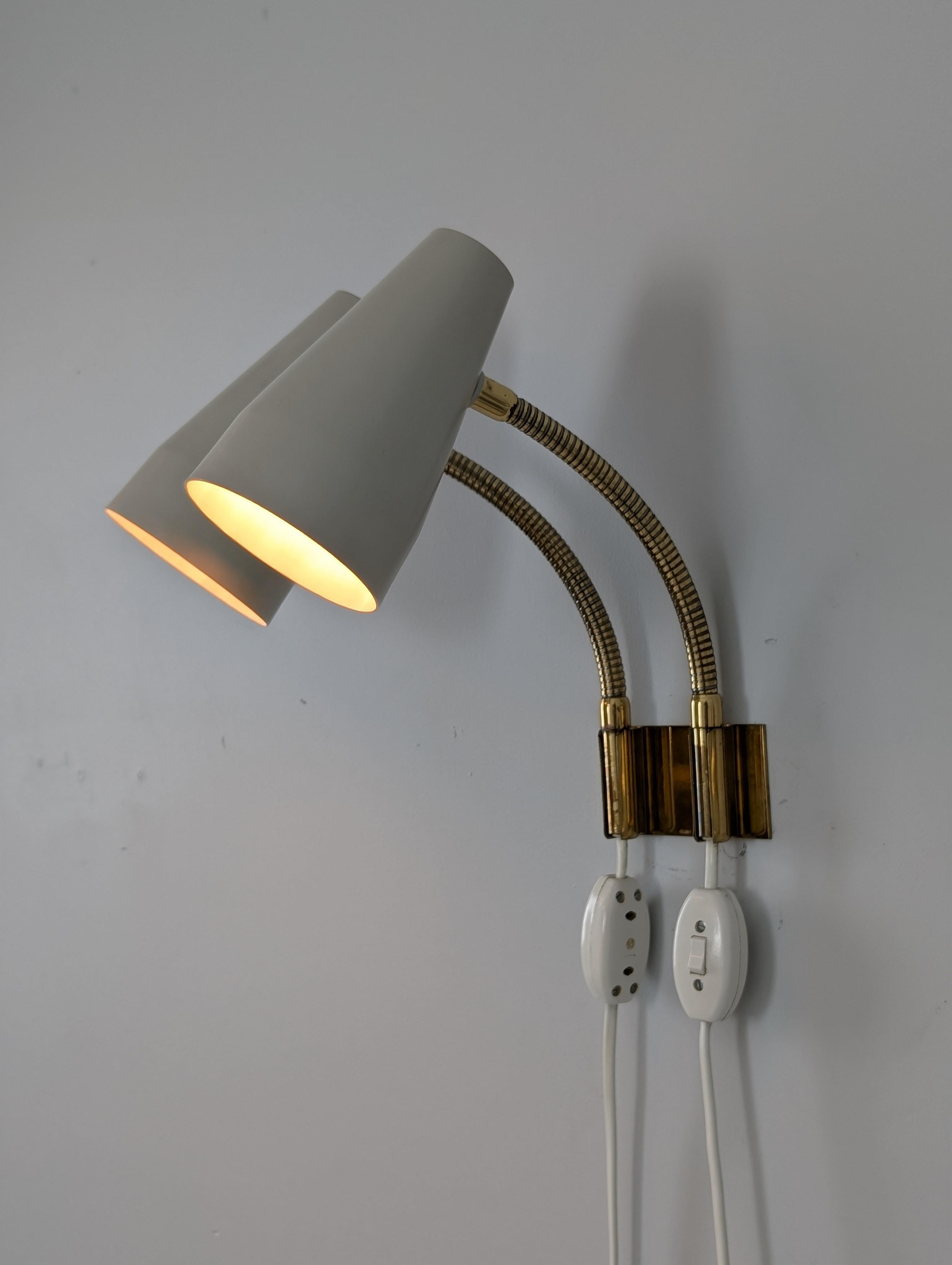 Lisa Johansson-Papé Aplique Ajustable 50-056-2, Orno Años 60 en venta 6