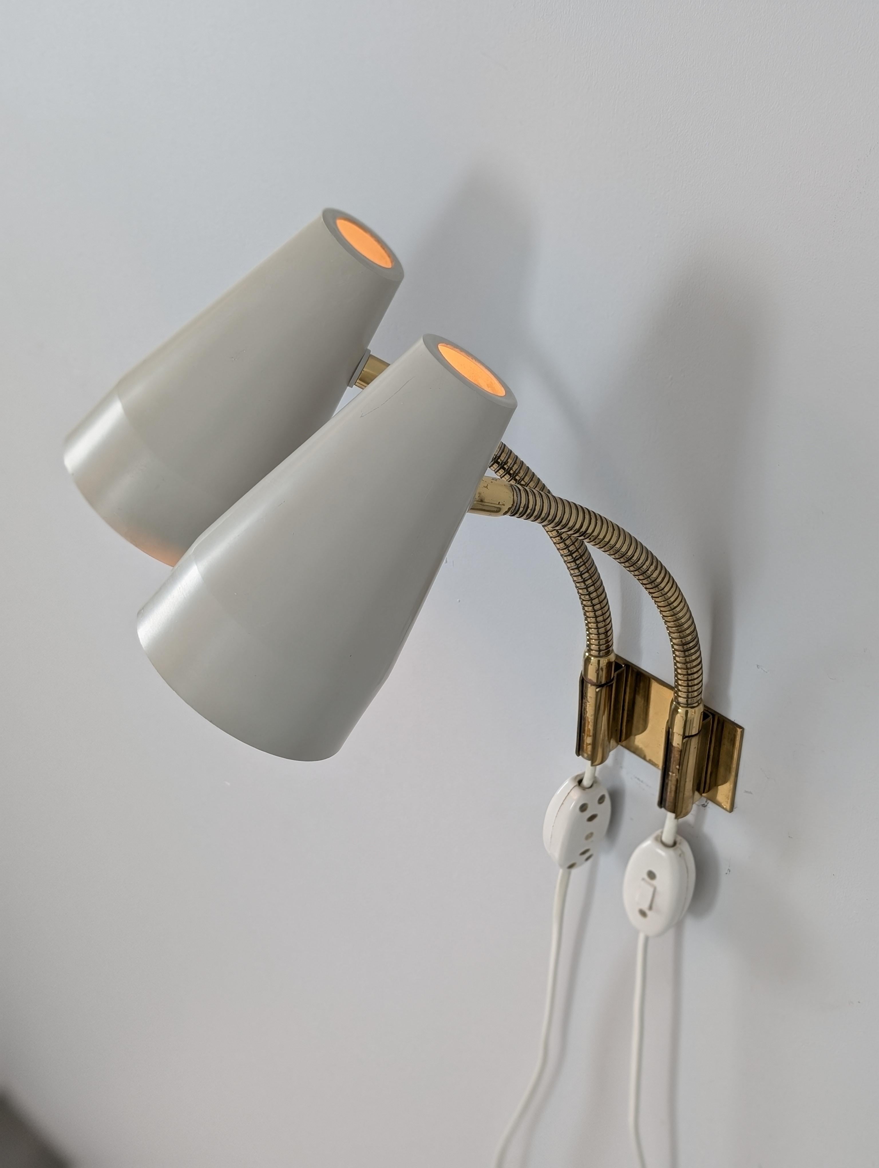 Lisa Johansson-Papé Aplique Ajustable 50-056-2, Orno Años 60 en venta 7