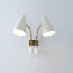 Lisa Johansson-Papé Adjustable Wall Lamp 50-056-2, Orno 1960s