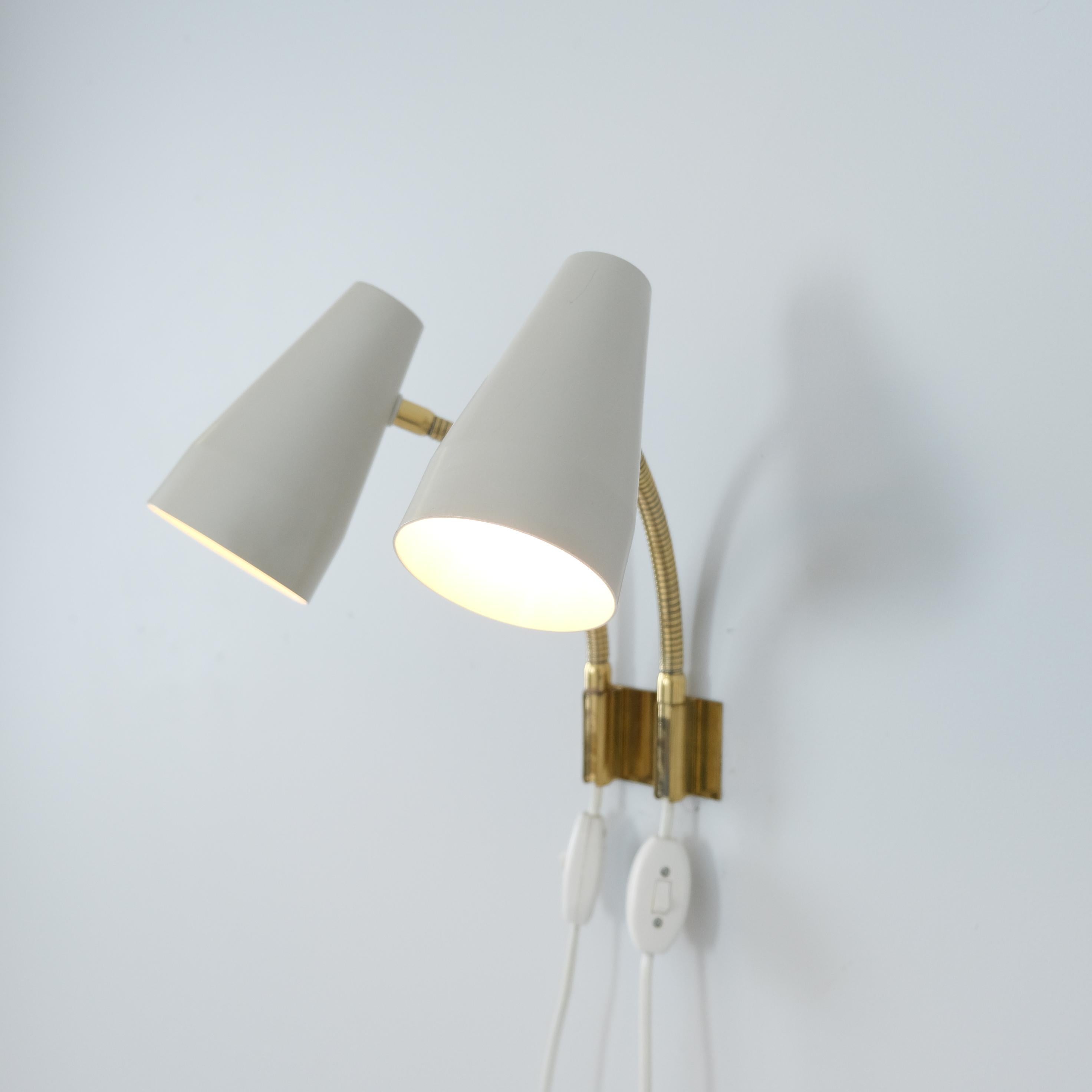 Lisa Johansson-Papé Aplique Ajustable 50-056-2, Orno Años 60 en Bueno estado para la venta en Helsinki, FI