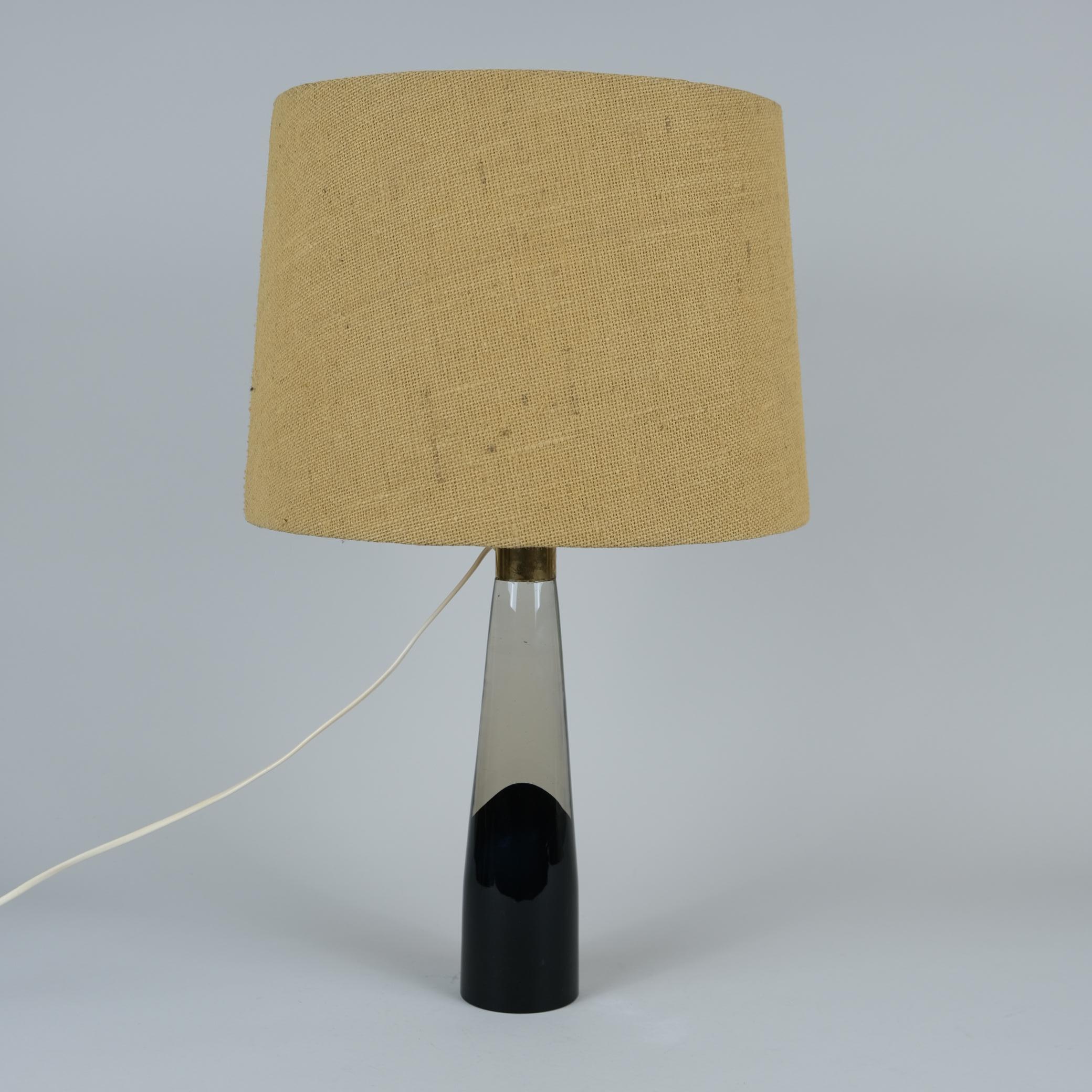 Lisa Johansson-Papé Art Glass Table Lamp 