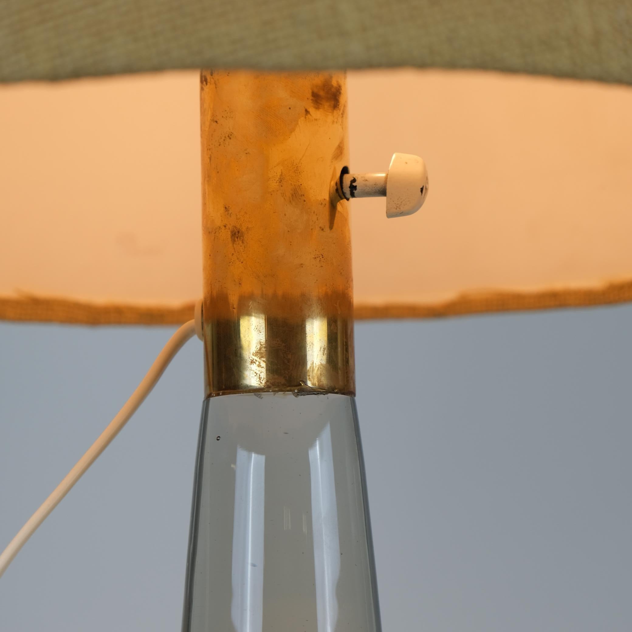Lisa Johansson-Papé Art Glass Table Lamp 