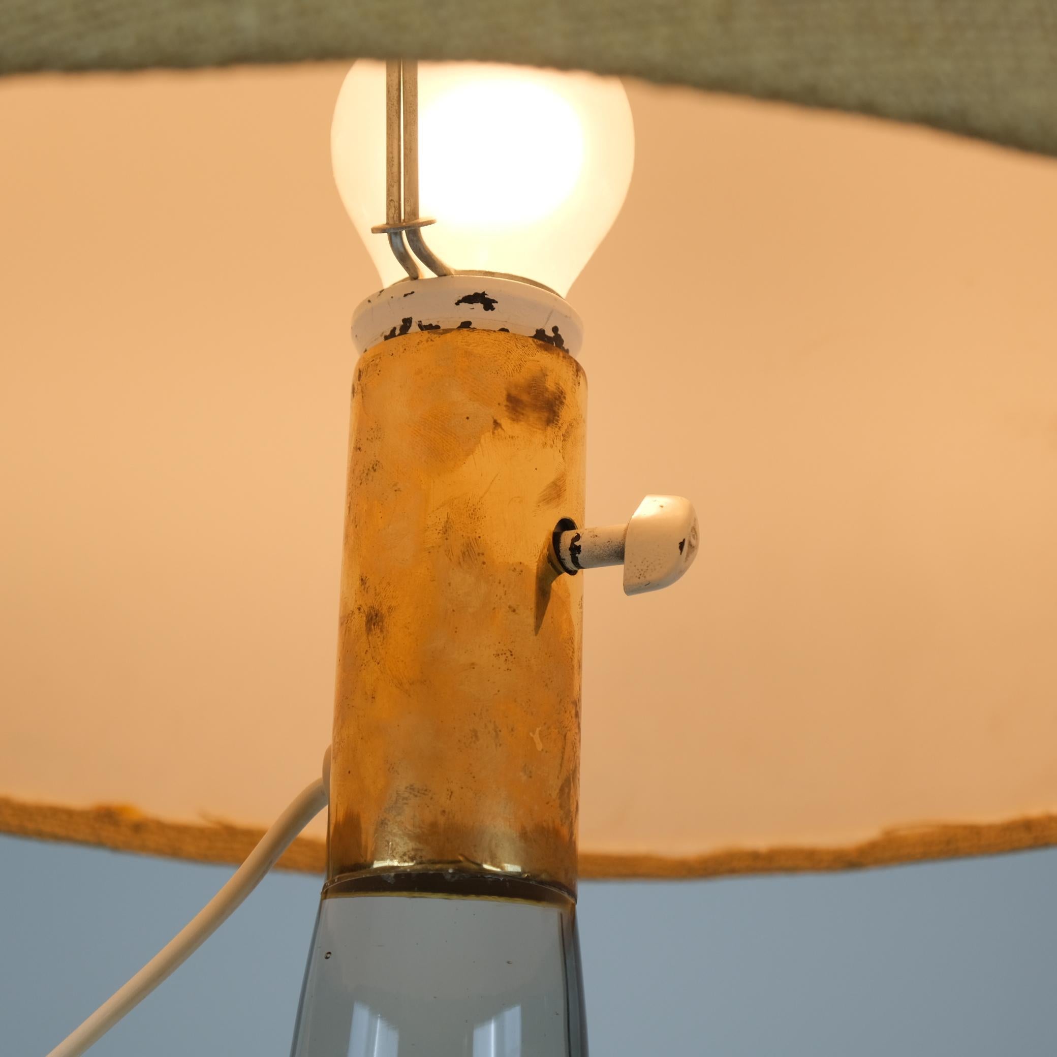 Lisa Johansson-Papé Art Glass Table Lamp 