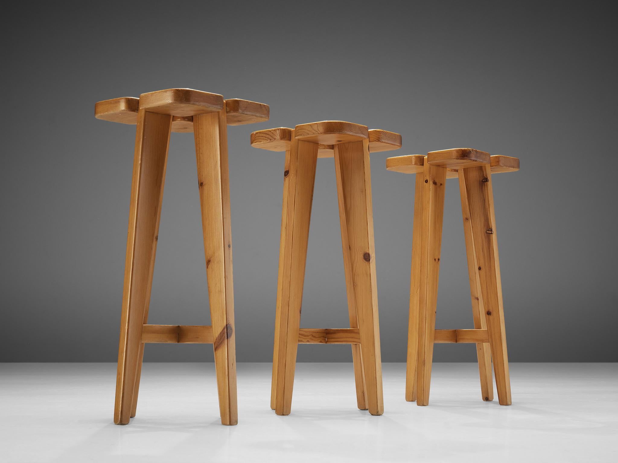 pine stools for sale