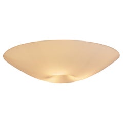 Lisa Johansson-Pape Brass and Acrylic Ceiling Lamp, Finland Mid-20th Century