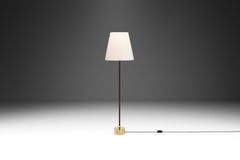 Lisa Johansson-Pape Brass Floor Lamp for Stockmann Orno, Finland 1950s