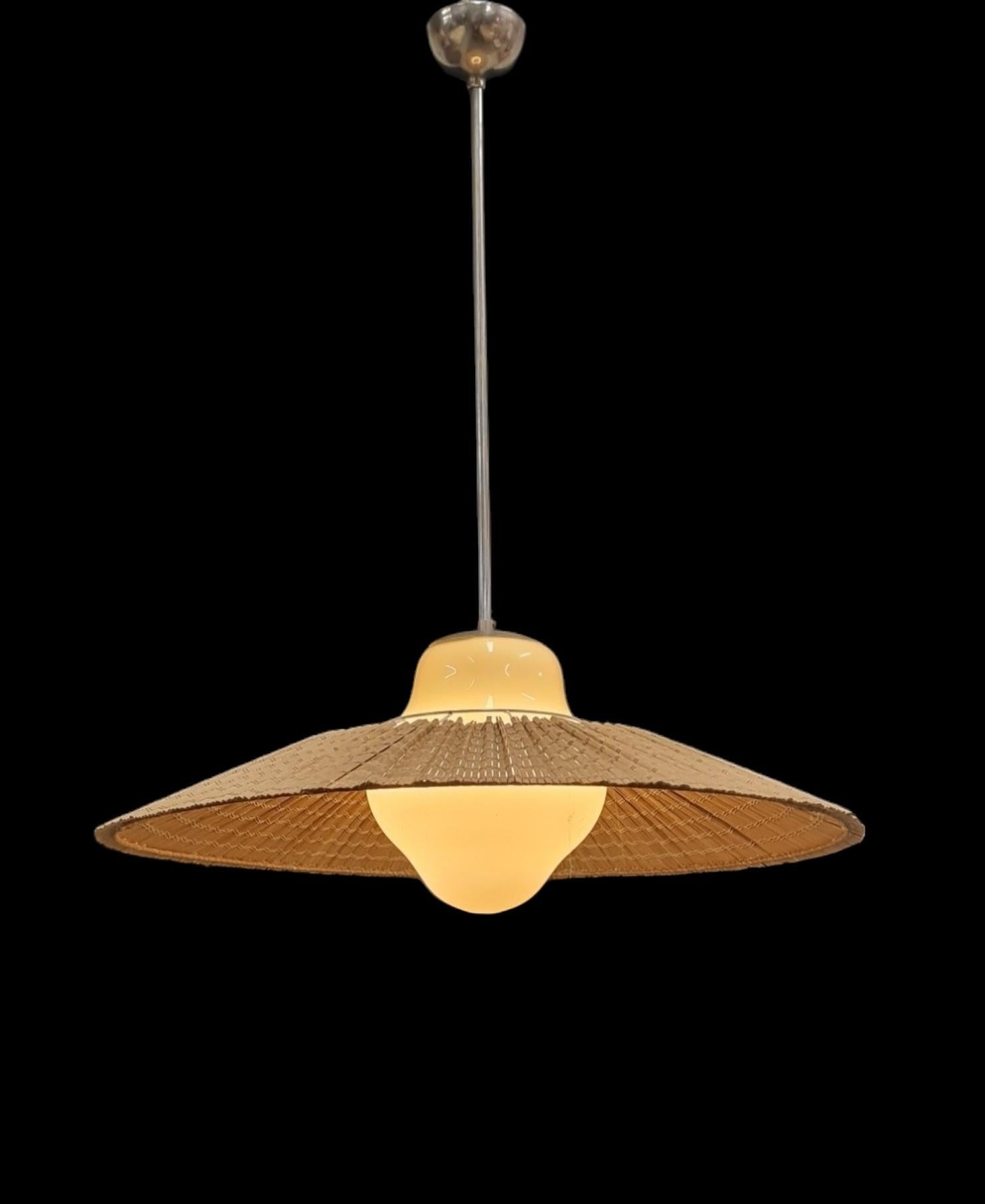 Lisa Johansson-Papé Ceiling Lamp model 1088, Orno 7