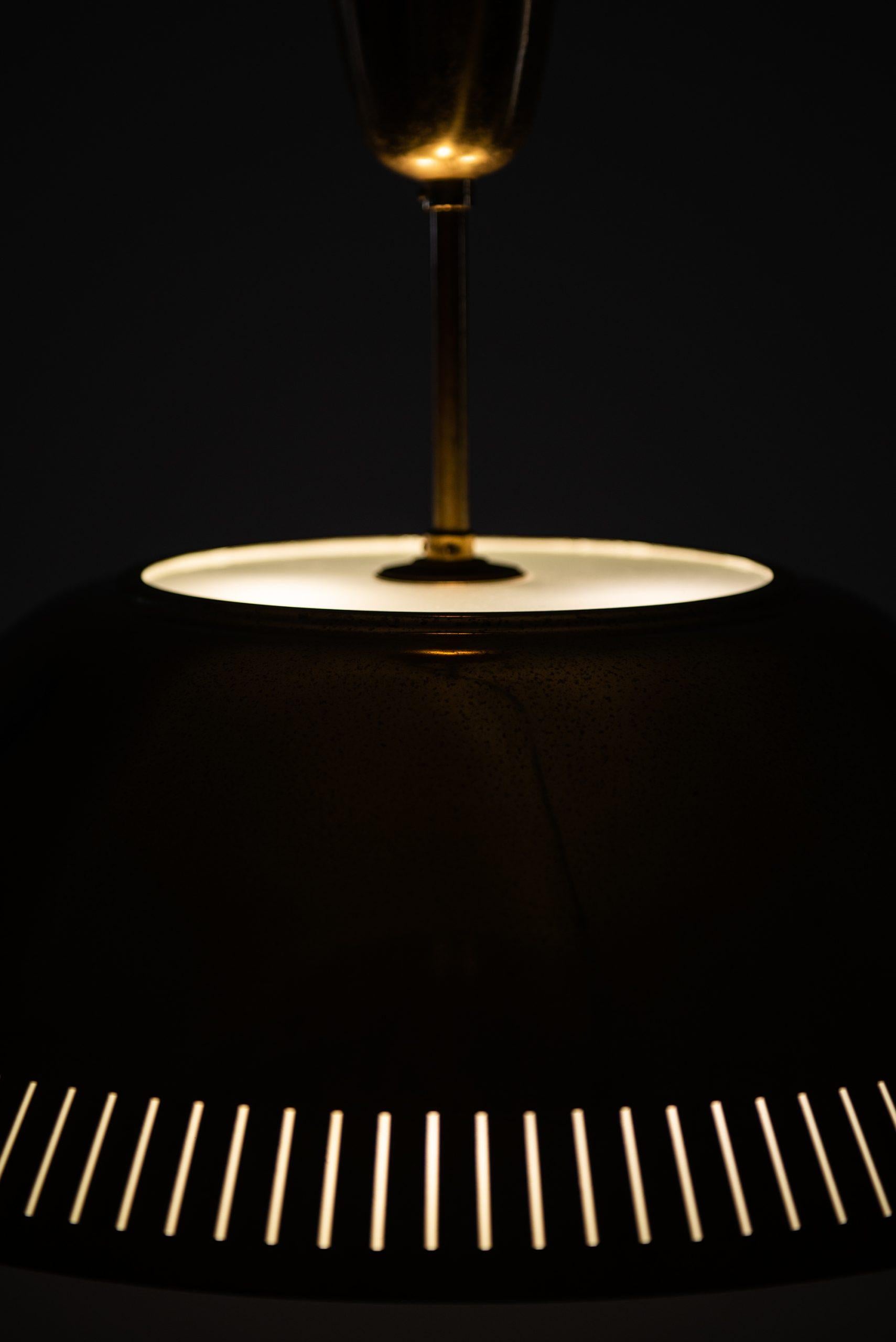 Finnish Lisa Johansson-Pape Ceiling Lamp Produced by Orno in Finland