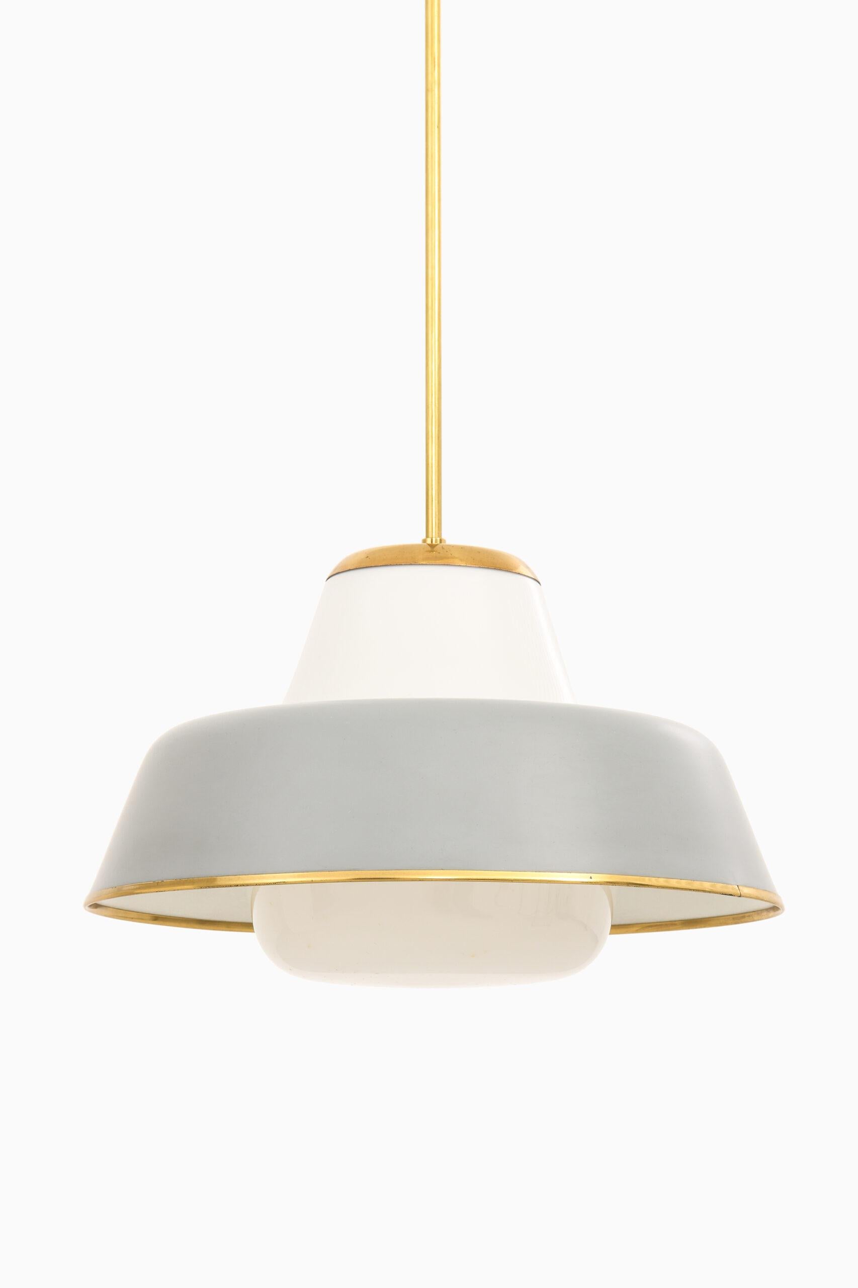 Scandinavian Modern Lisa Johansson-Pape Ceiling Lamps Model 61-347 Produced by Orno in Finland For Sale