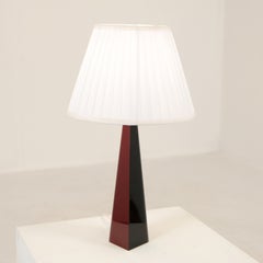 Lisa Johansson-Papé Colombo Table Lamp 44-406 in Two Colored Acrylic, Orno 1960s