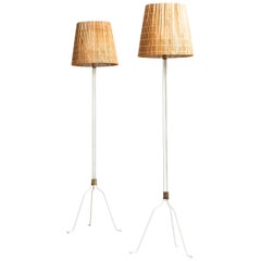 Lisa Johansson-Pape Floor Lamps Model 30-058 by Orno in Finland