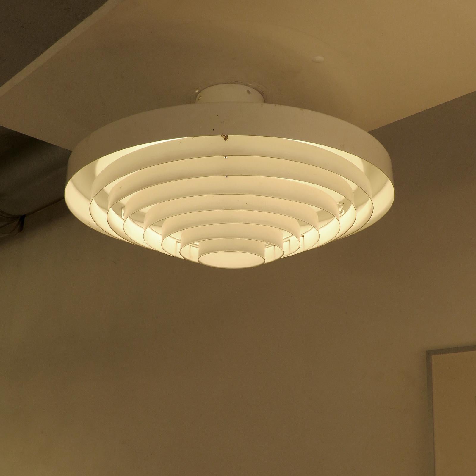 Milieu du XXe siècle Lisa Johansson-Pape Lights Flushmount, 1960 en vente
