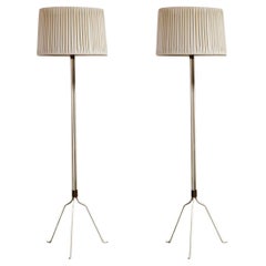Lisa Johansson-Pape for Orno, Pair of '30-058' Floor Lamps, Finland 1940s