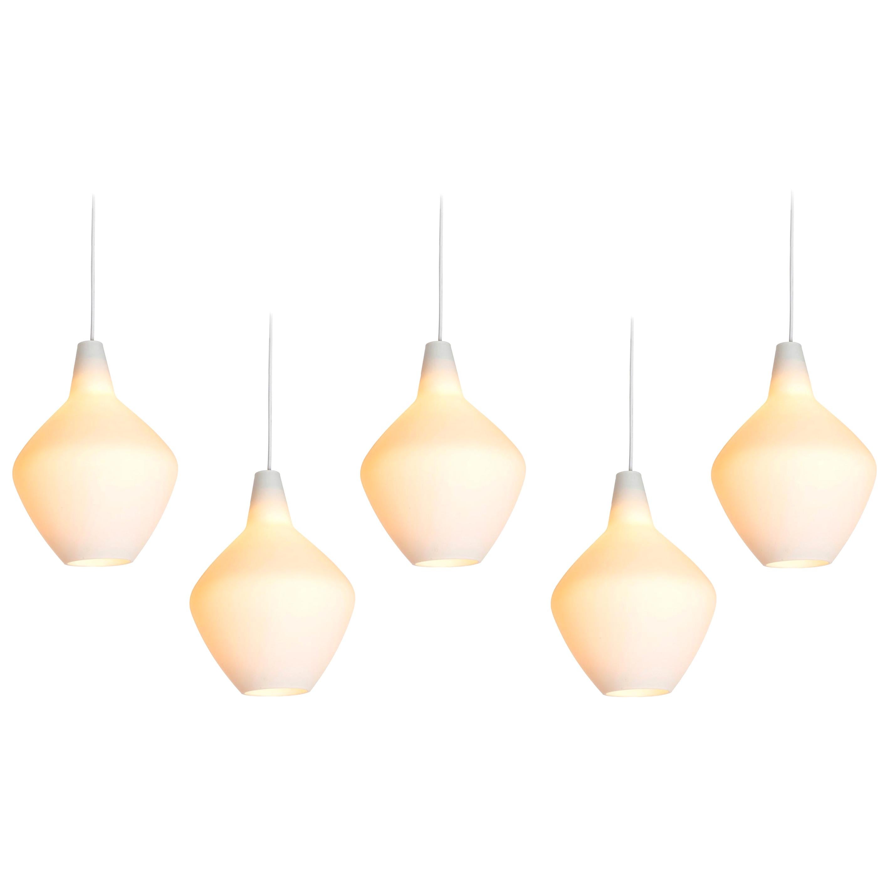 Lisa Johansson-Pape Glass 'Onion' Pendants for Innolux