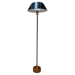 Lisa Johansson-Papé Ihanne Floor Lamp, Dark Green Shade & Dark Wrap, Orno 1960s