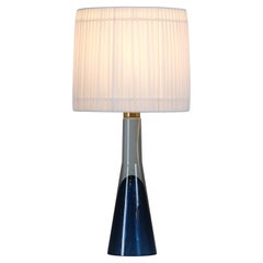 Lisa Johansson-Papé Lady Tischlampe Model No. 40-013 in Blau, Iittala / Orno