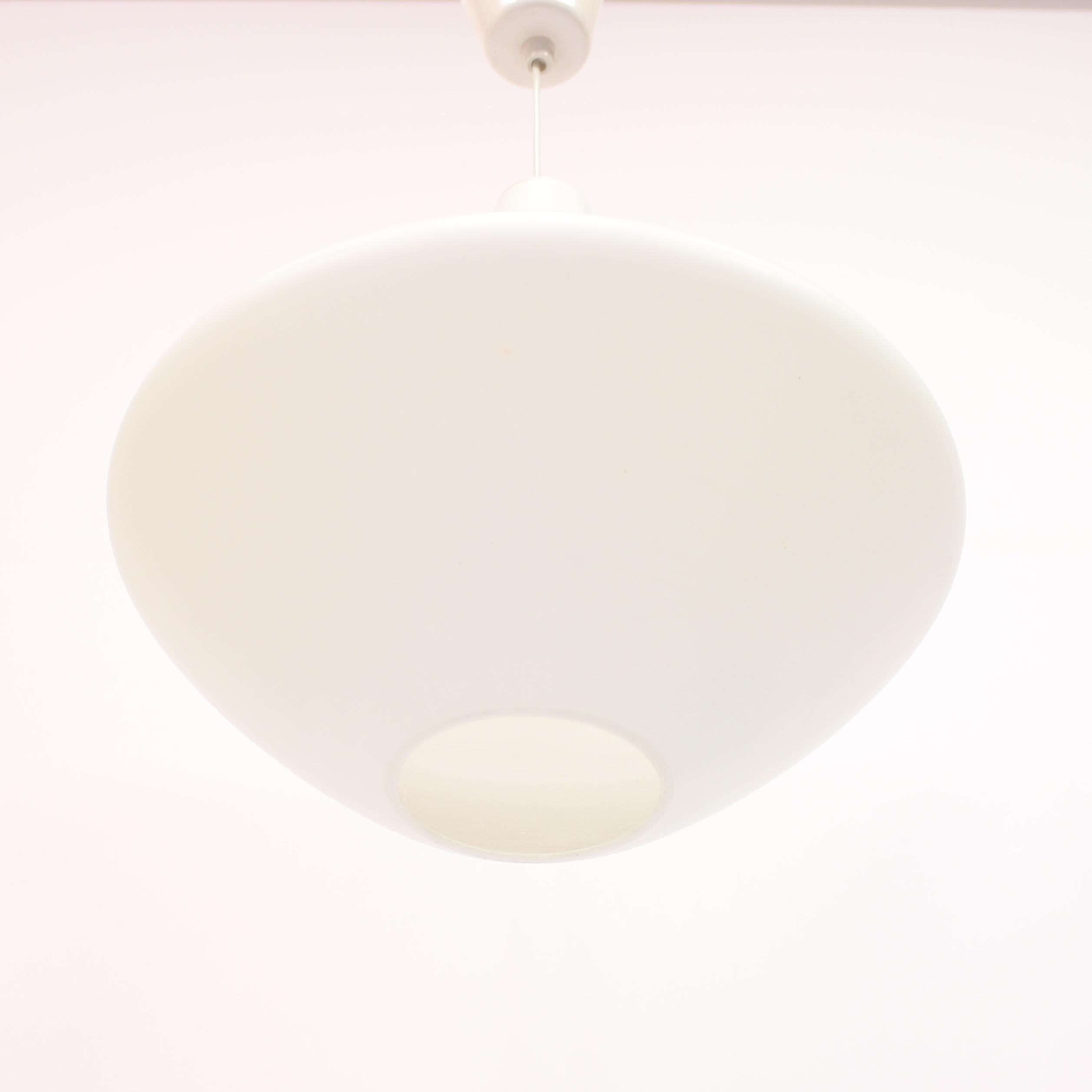 Lisa Johansson-Pape, opalin glass Onion ceiling lamp for ASEA, 1950s 3