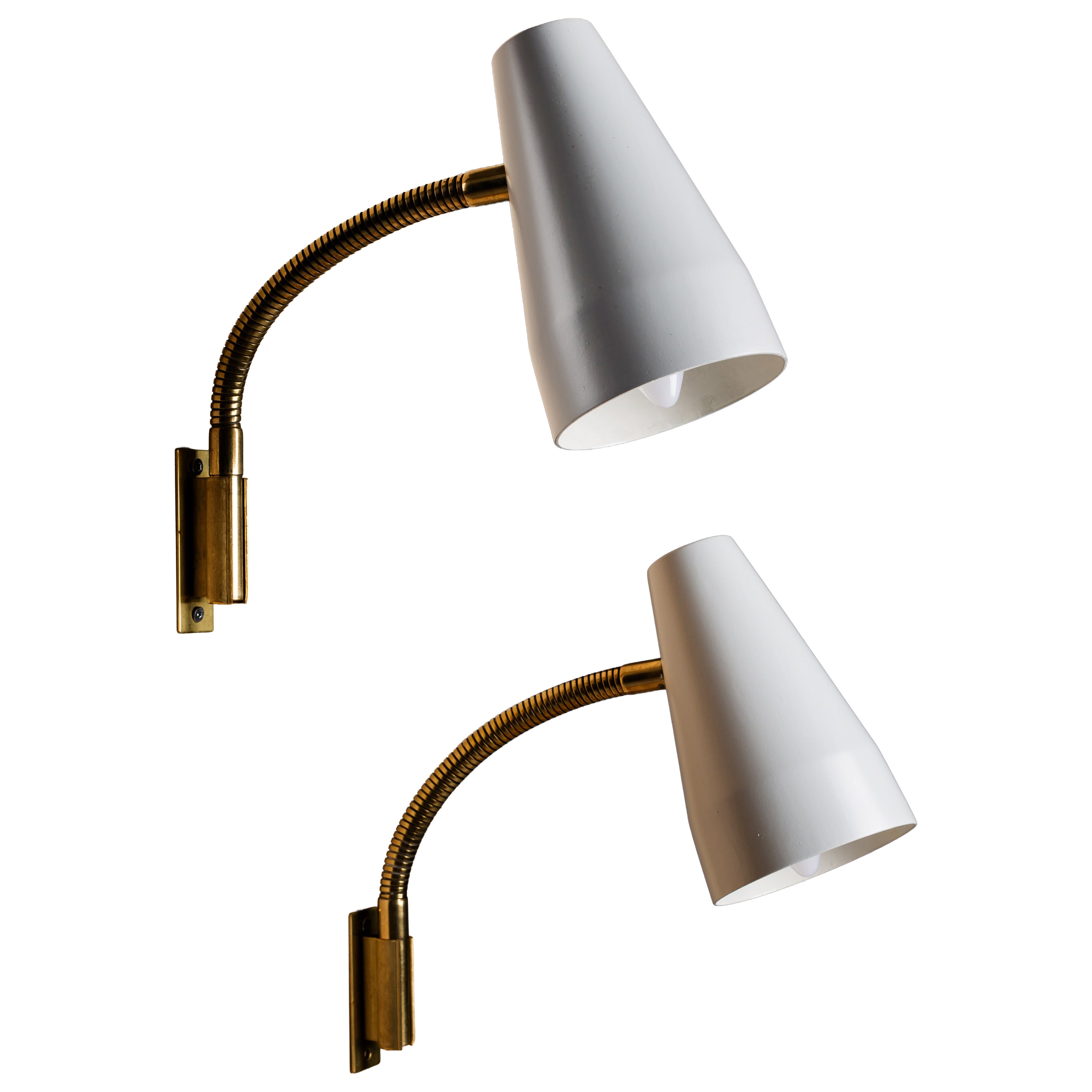 Lisa Johansson-Pape, coppia di appliques degli anni
60 per ORNO