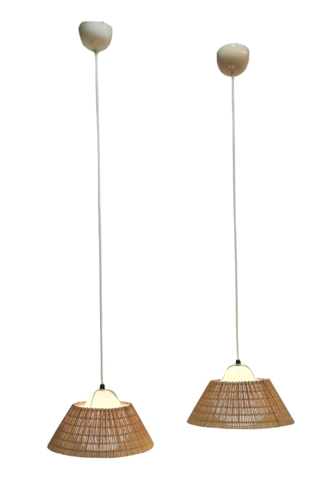 Lisa Johansson Pape, Pair of Ceiling Lamp Model 982, Stockmann For Sale 2