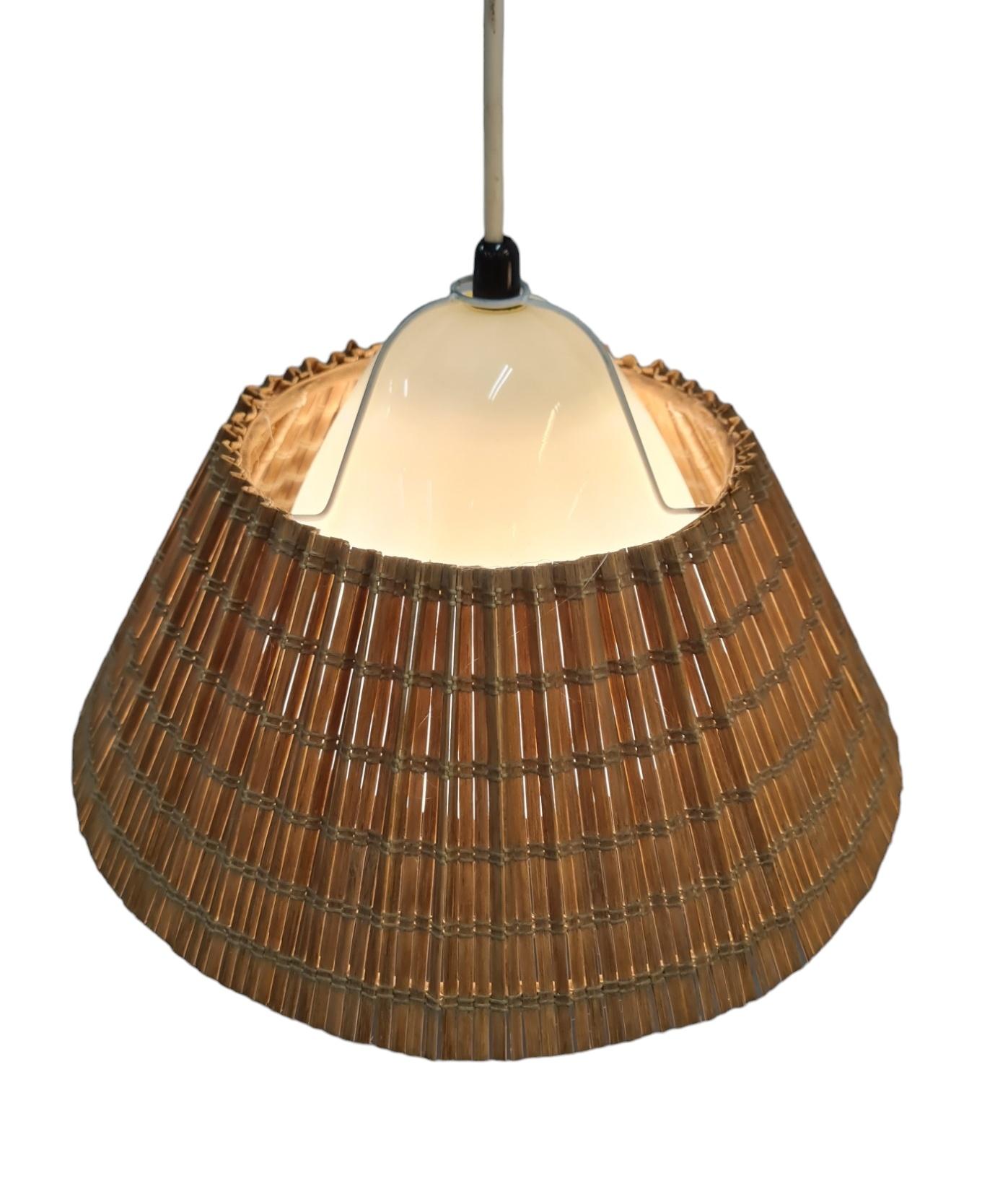 Scandinavian Modern Lisa Johansson Pape, Pair of Ceiling Lamp Model 982, Stockmann For Sale