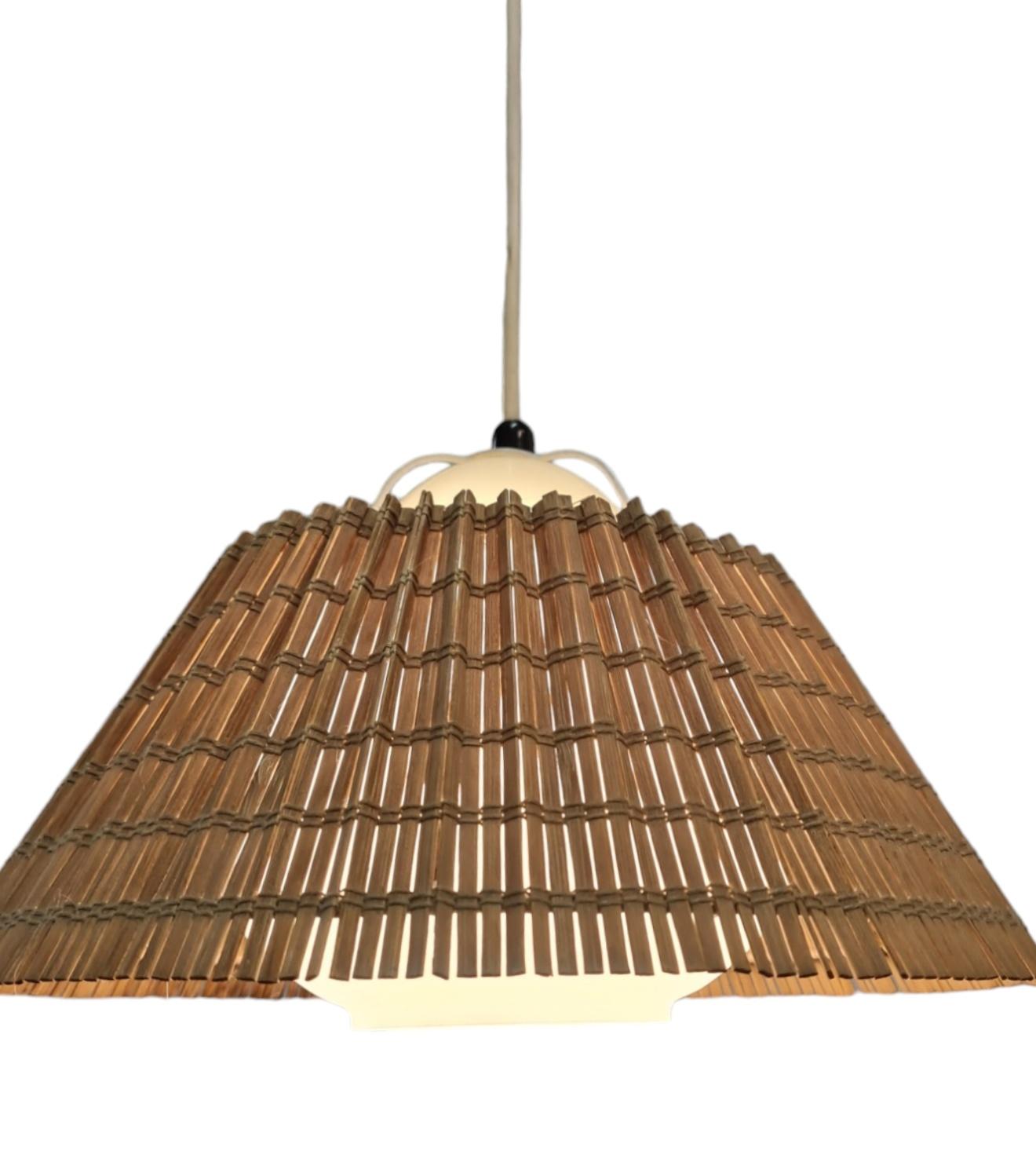 Finnish Lisa Johansson Pape, Pair of Ceiling Lamp Model 982, Stockmann For Sale