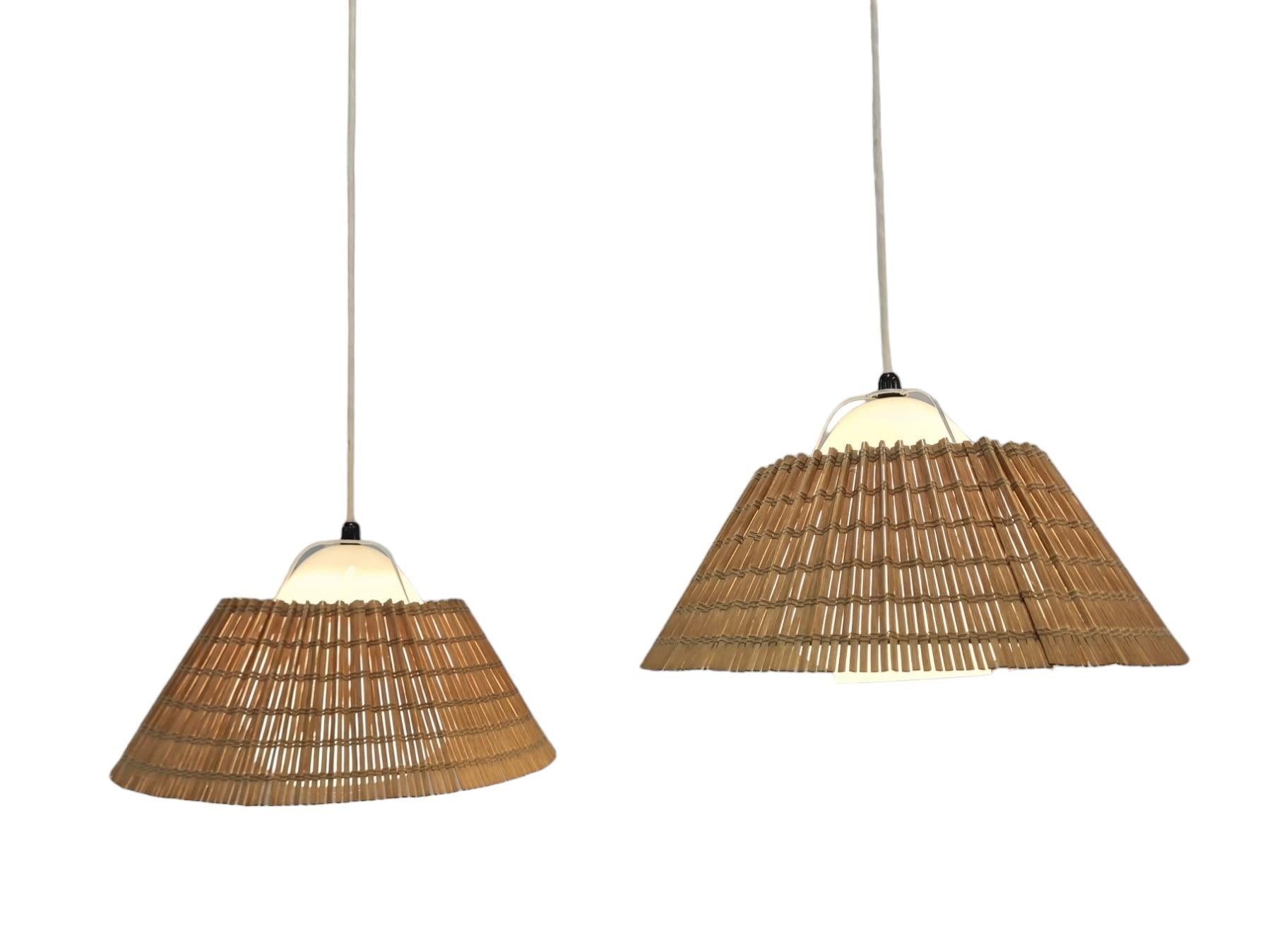 Mid-20th Century Lisa Johansson Pape, Pair of Ceiling Lamp Model 982, Stockmann For Sale