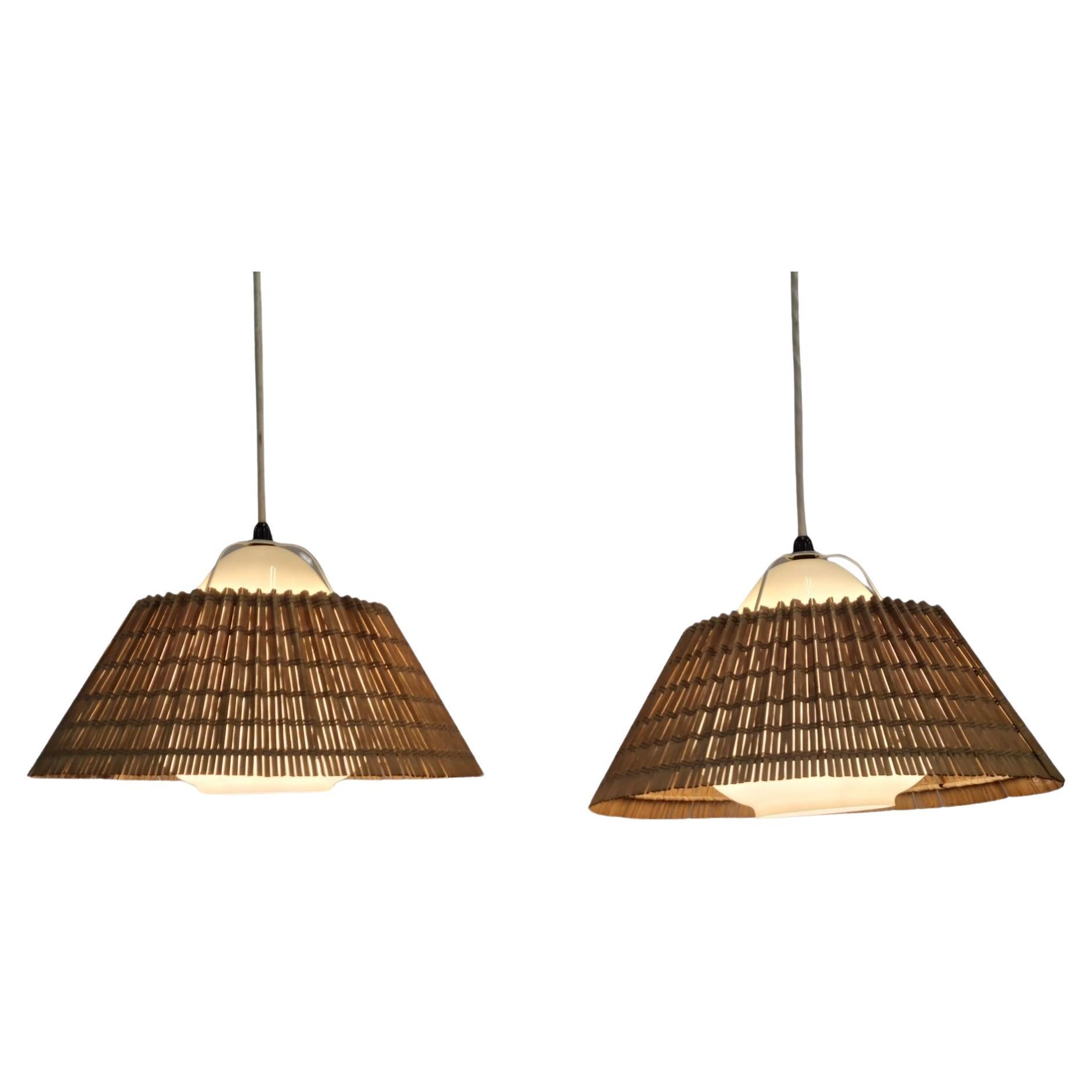 Lisa Johansson Pape, Pair of Ceiling Lamp Model 982, Stockmann For Sale