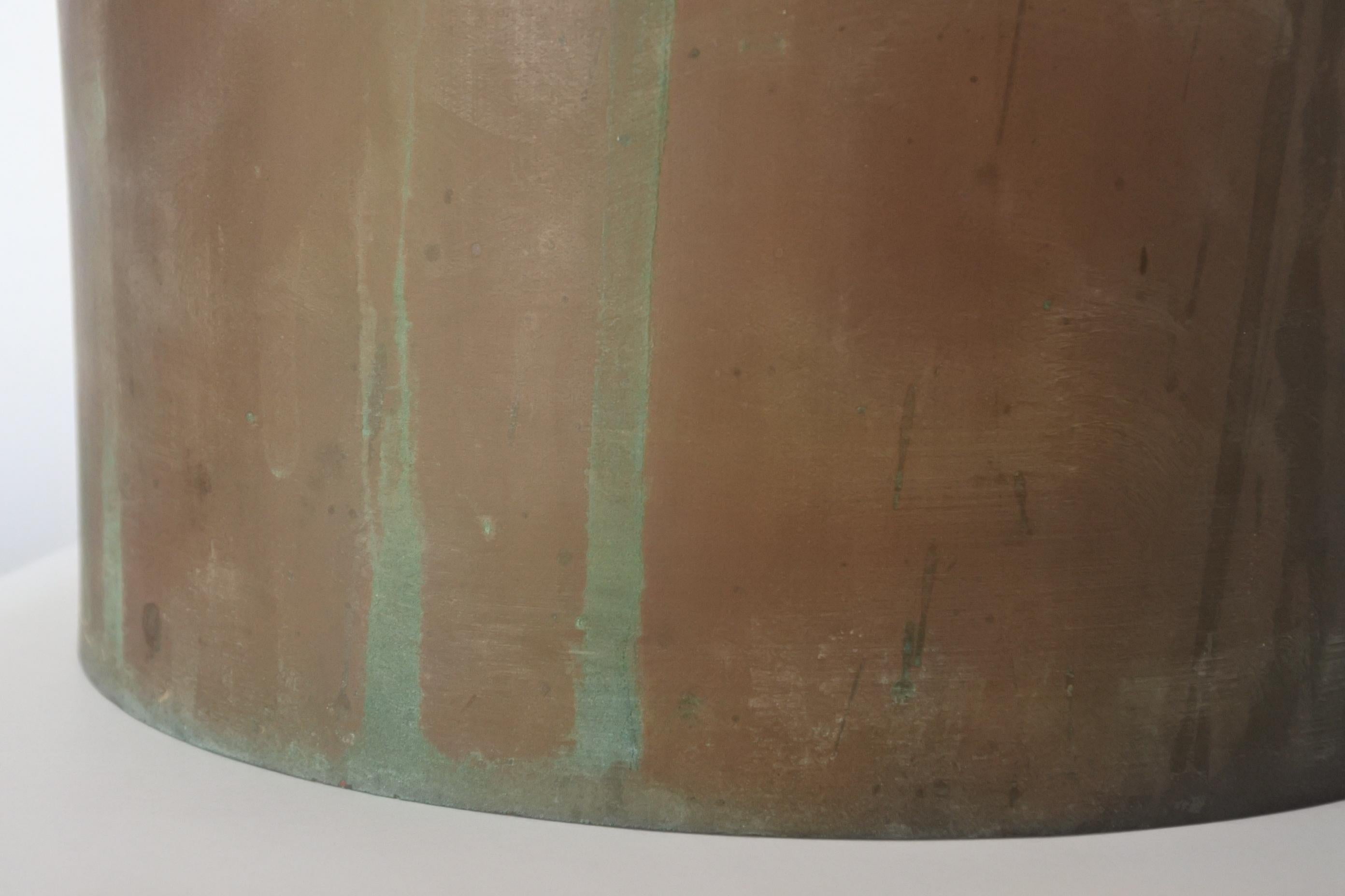 Lisa Johansson Pape Pair of Copper Wall Lamps by Orno, Finland 1960s 5