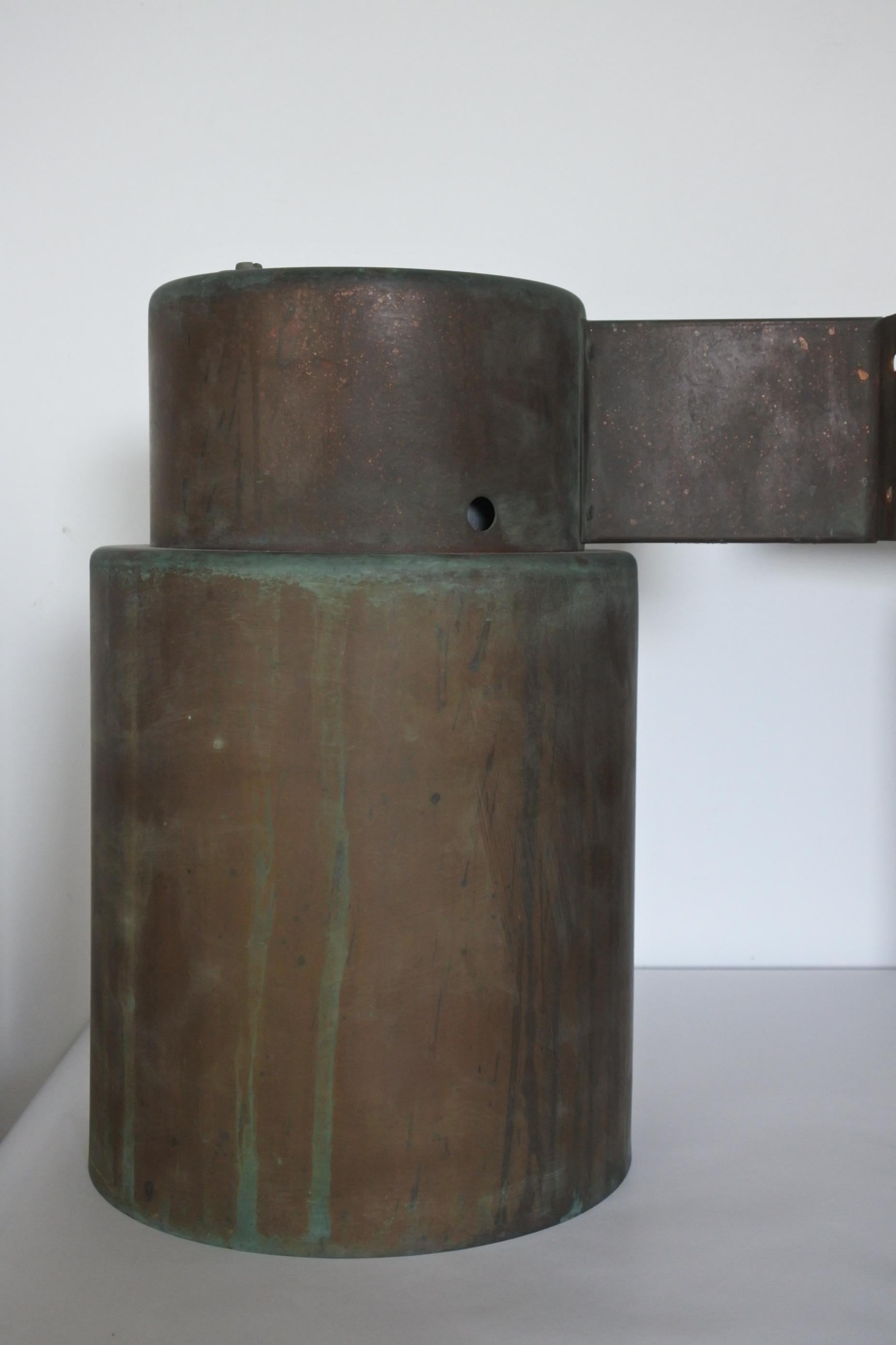 Lisa Johansson Pape Pair of Copper Wall Lamps by Orno, Finland 1960s 6