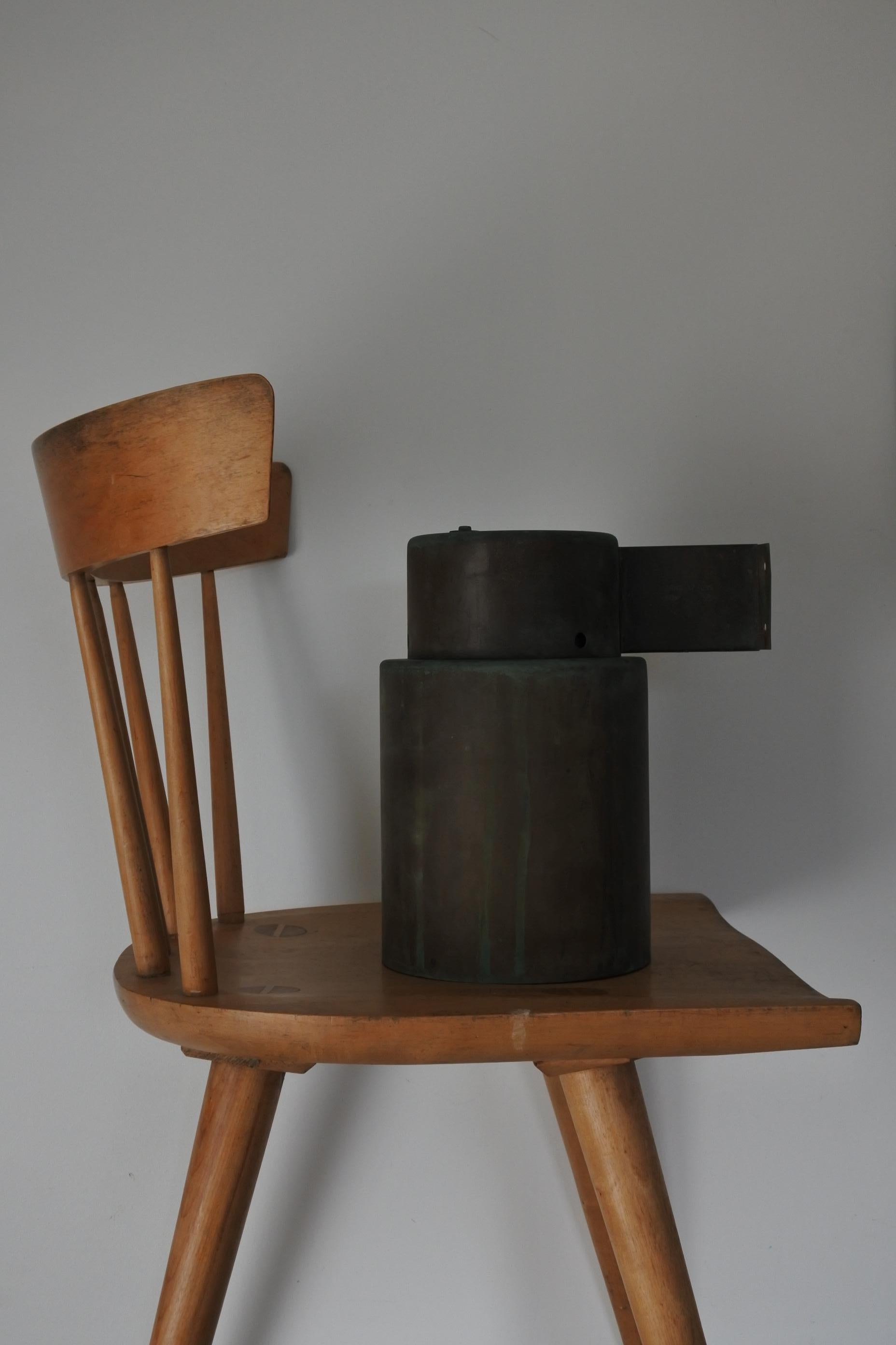 Lisa Johansson Pape Pair of Copper Wall Lamps by Orno, Finland 1960s 8