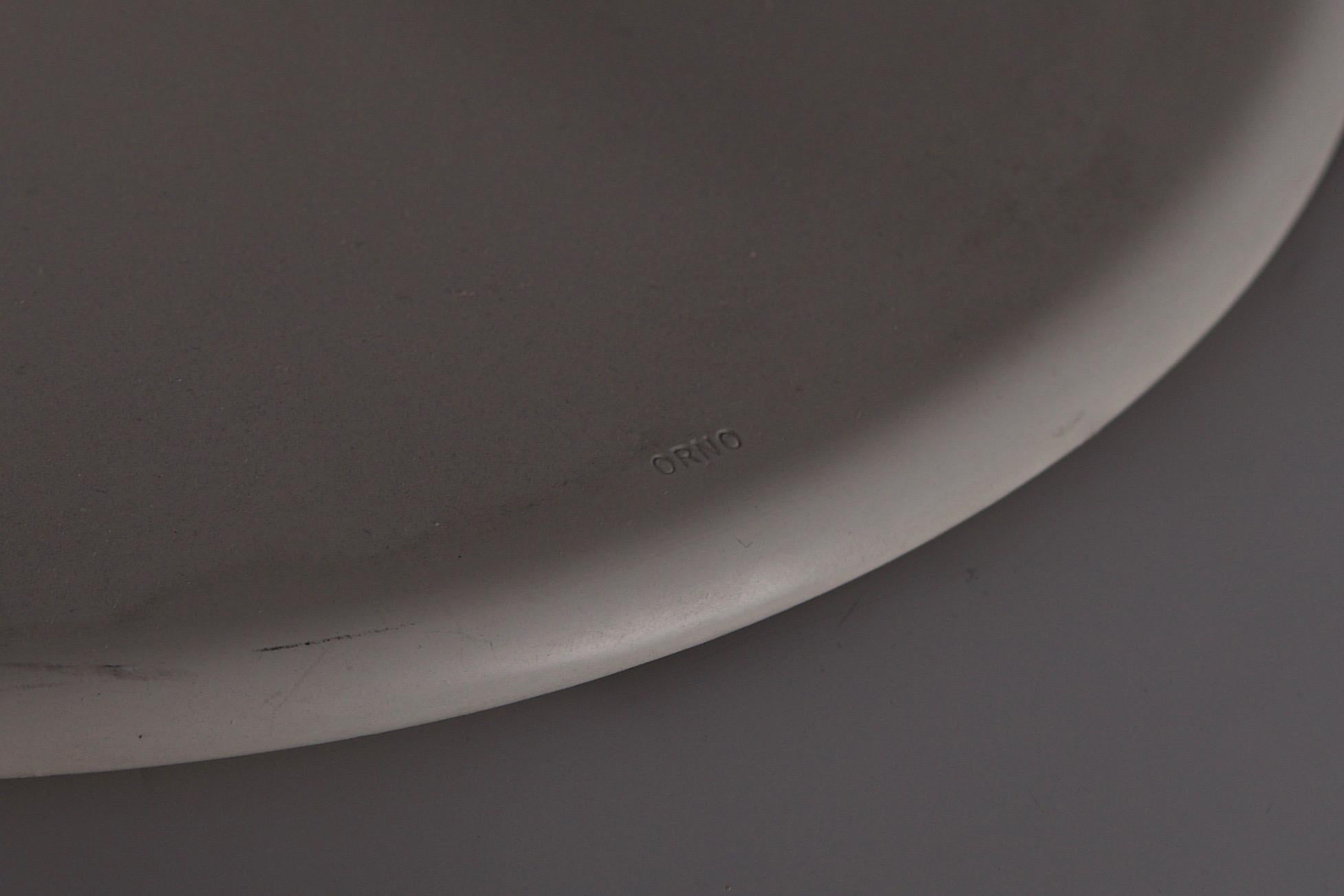 Lisa Johansson-Pape, pair of mid-century modern ceiling lamps for ORNO In Good Condition For Sale In Turku, Varsinais-Suomi