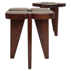 Lisa Johansson-Pape - Paire de tabourets, vers 1970, Finlande