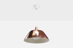 Lisa Johansson-Pape, Pendelleuchte, Kupfer, Acryl, Finnland, 1950er Jahre