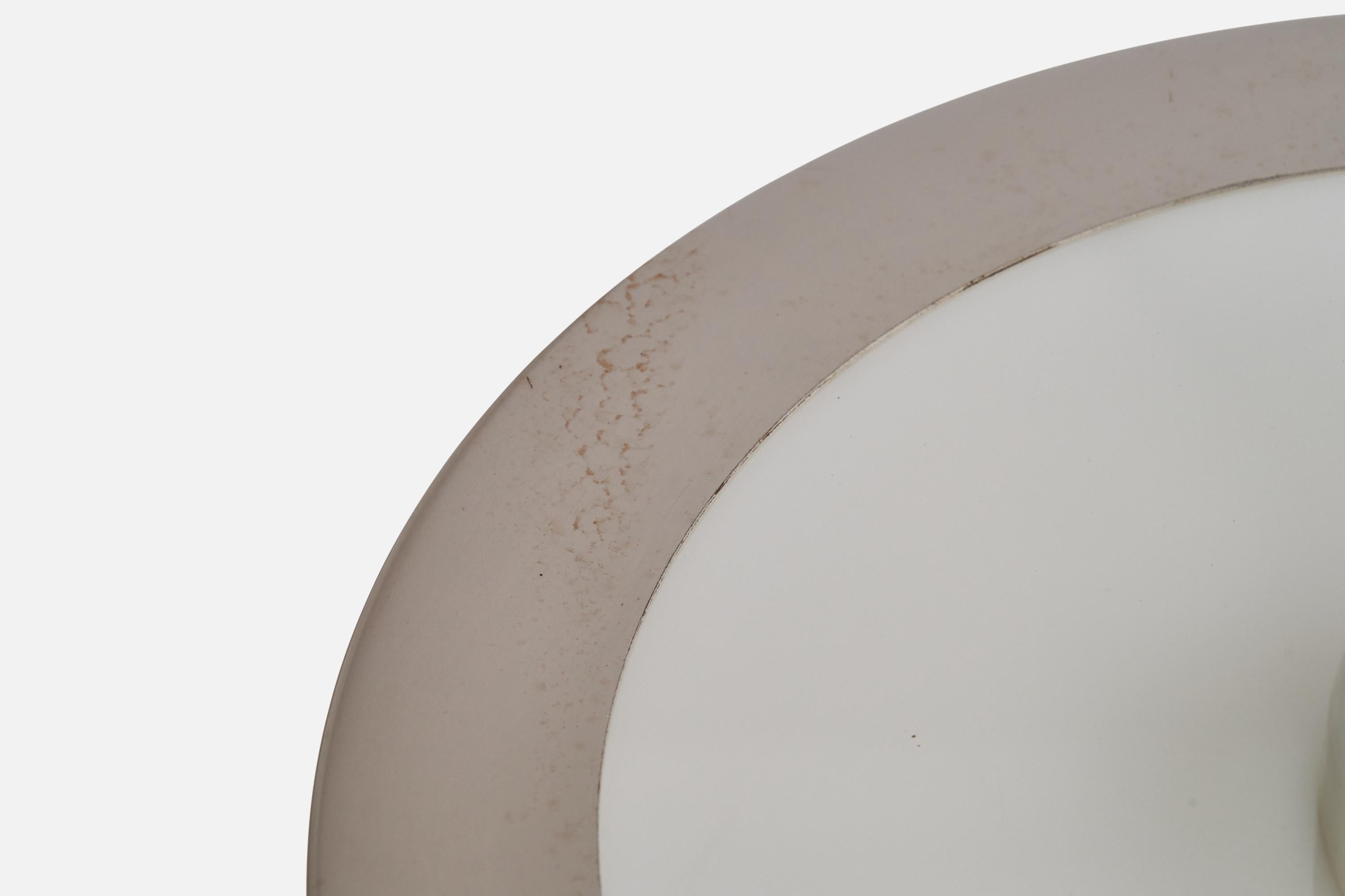 Lisa Johansson-Pape, Pendant Light, Lacquered Metal, Acrylic, Finland, 1960s For Sale 5