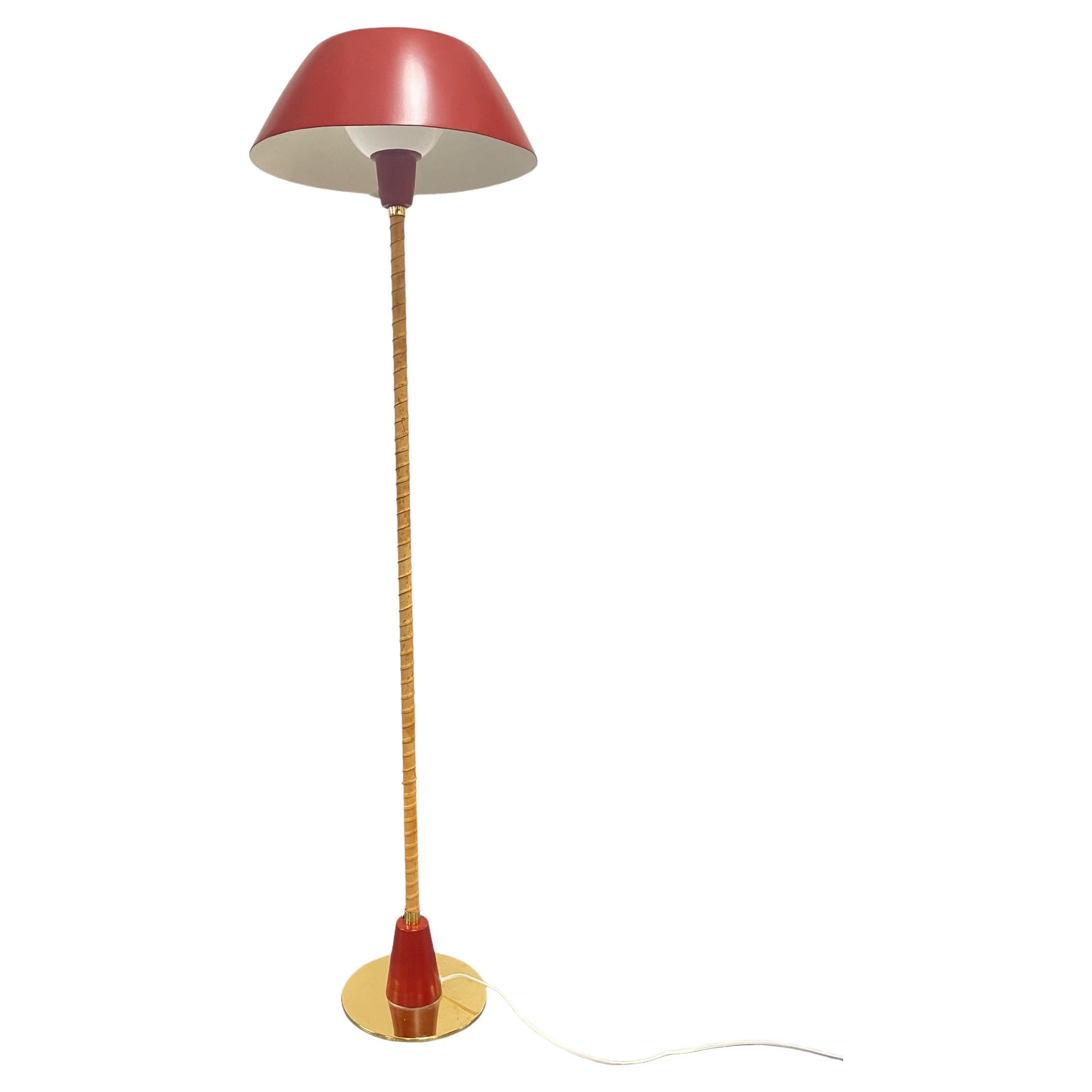 Lisa Johansson-Papé Rare Version of Senator Floor Lamp, Orno  For Sale