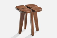 Lisa Johansson-Pape, Stool, Pine, Finland, 1950s