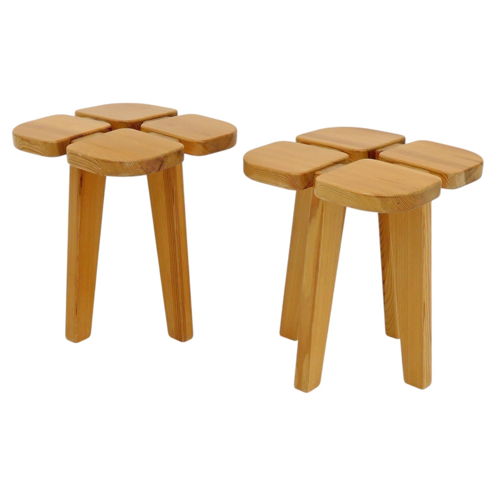 Lisa Johansson-Pape Stools 'Apila' by Stockmann Oy, 1960