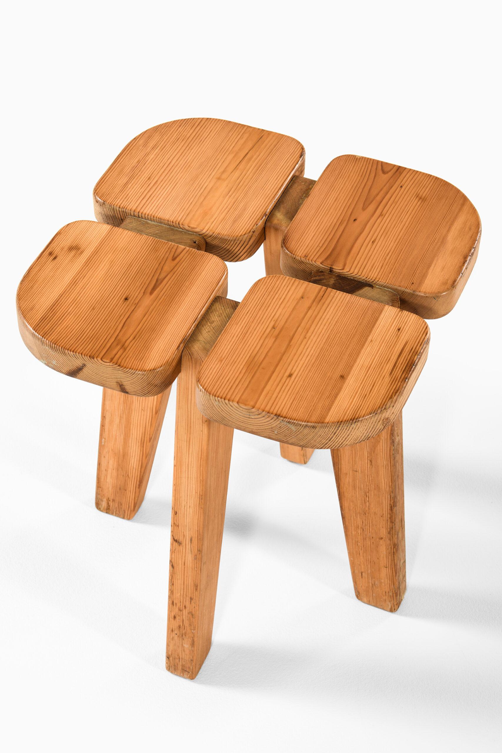 Lisa Johansson-Pape Stools Model Apila Produced by Stockmann Oy For Sale 1