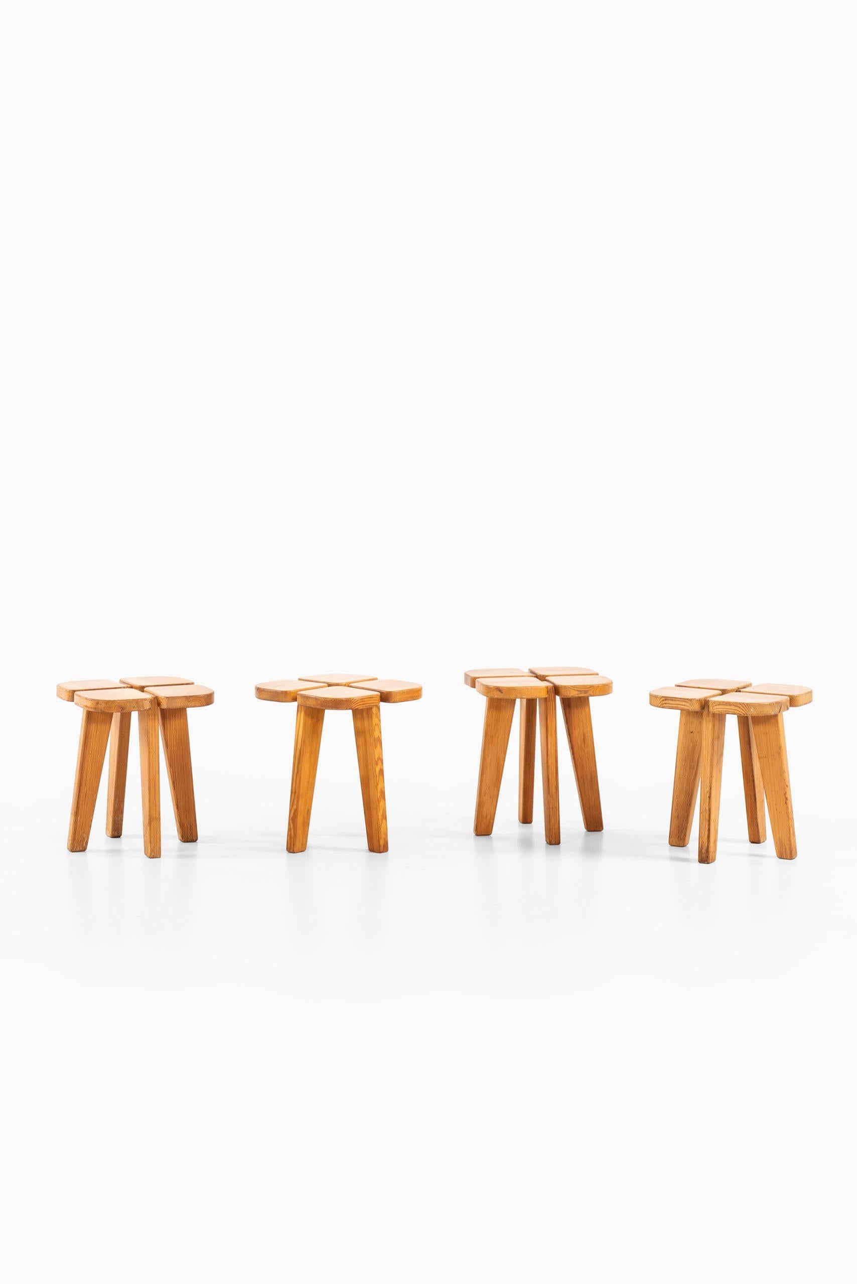 Finnish Lisa Johansson-Pape Stools Model Apila Produced by Stockmann Oy in Finland