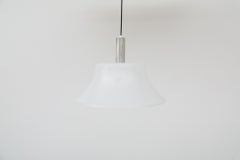 Lisa Johansson-Pape Style Ceiling Mount Articulating Lamp w/ White Plexi Shade